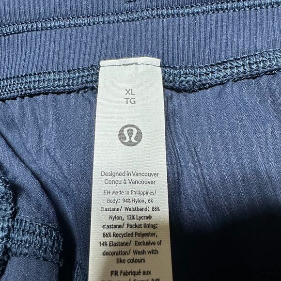 Lululemon Dance Studio Relaxed-Fit Mid-Rise Cropped Pant Navy Women's XL NWT - Picture 5 of 11